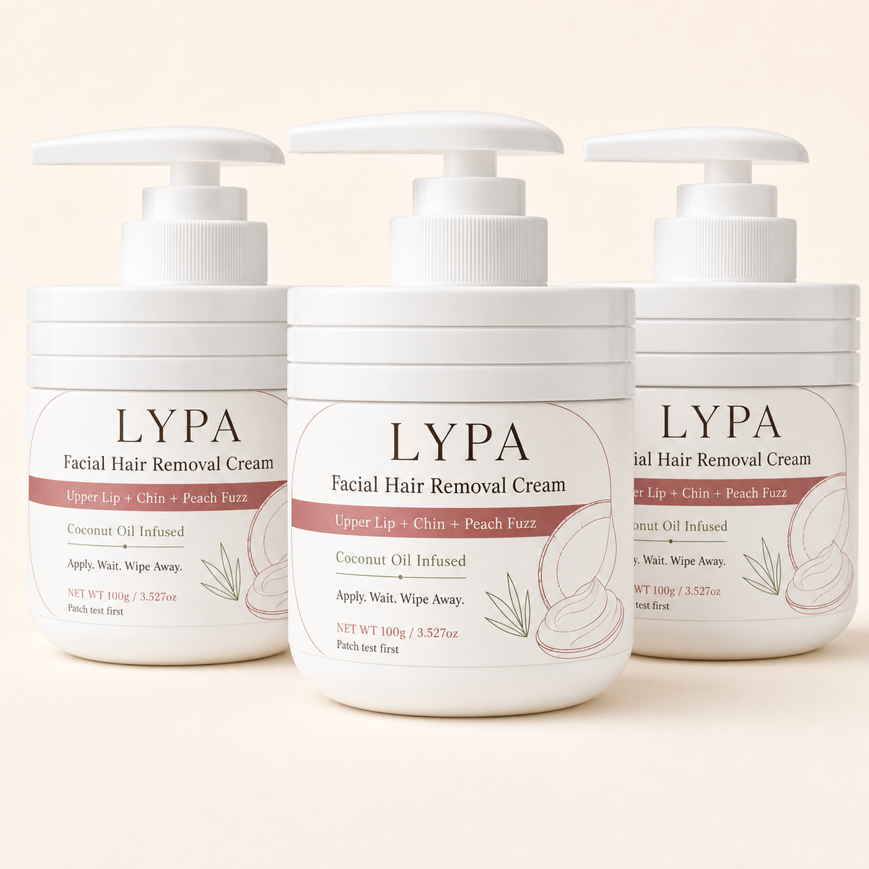 Lypa Crema Depilatoria Facial - Labio Superior y Vello Fino