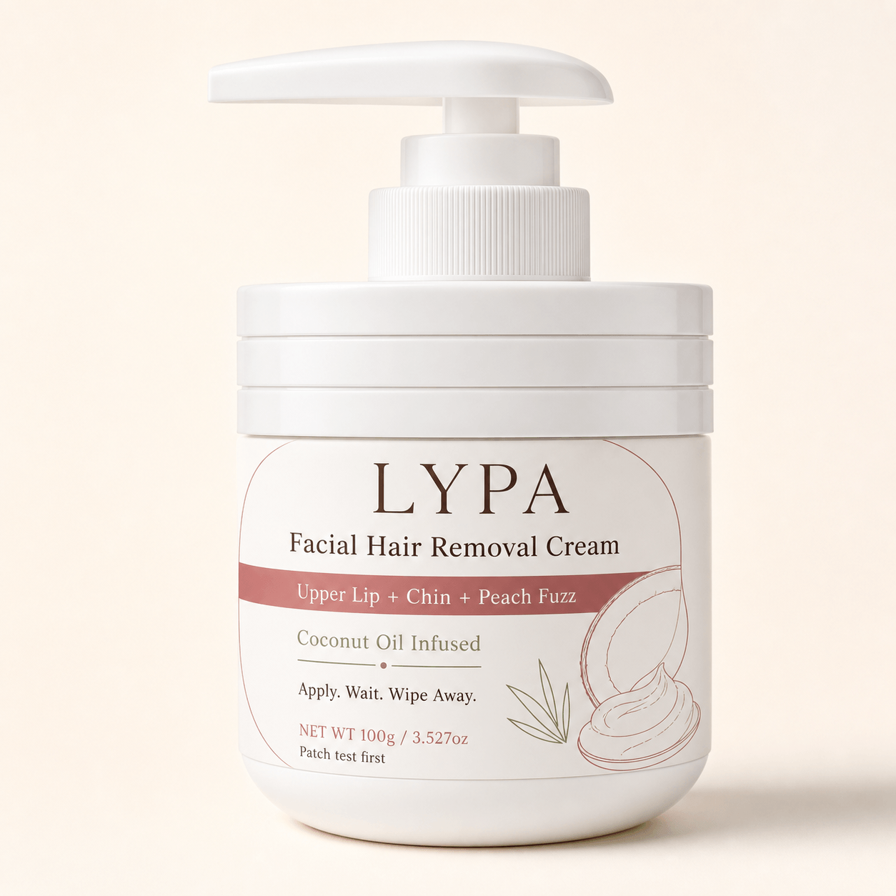 Lypa Crema Depilatoria Facial - Labio Superior y Vello Fino